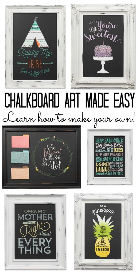 Chalkboard Art An Easy Way To Create Your Own Angie Holden The