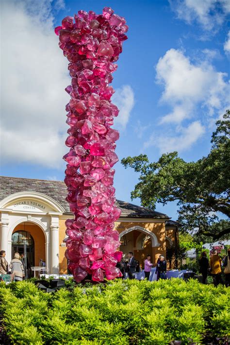 Soaring Sculpture By Artist Dale Chihuly Unveiled At New Orleans