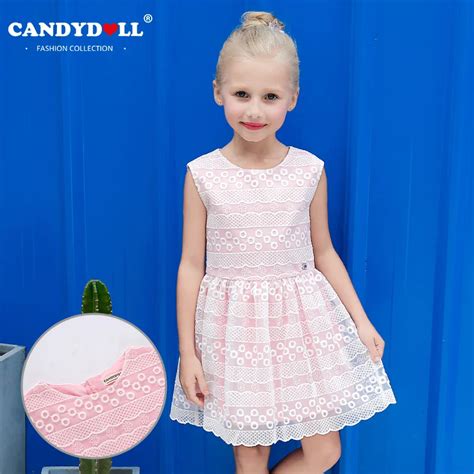 Candydoll 2017 Children Girls Dresses Summer Europenandamerican Style