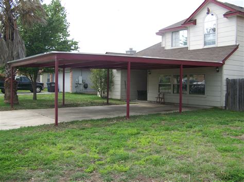 A wide variety of aluminum carport supports options are available to you, such as pressure treated wood type, commercial buyer, and. Custom Metal Carport And Porch Addition South San Antonio ...