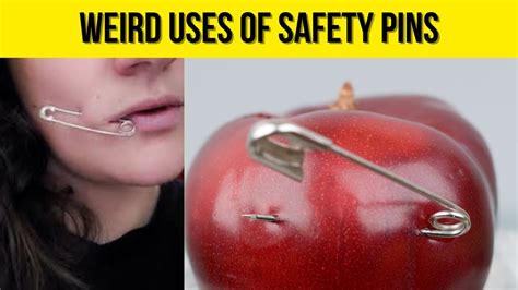 Uses Of Safety Pin Youtube