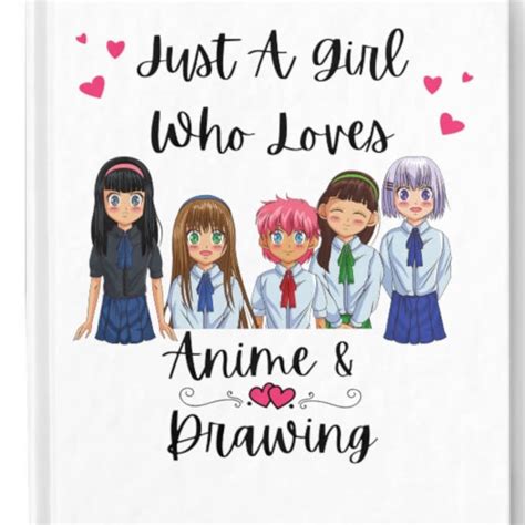 Sketchbook Anime Manga Journal Notebook Sketch Book Drawing Etsy