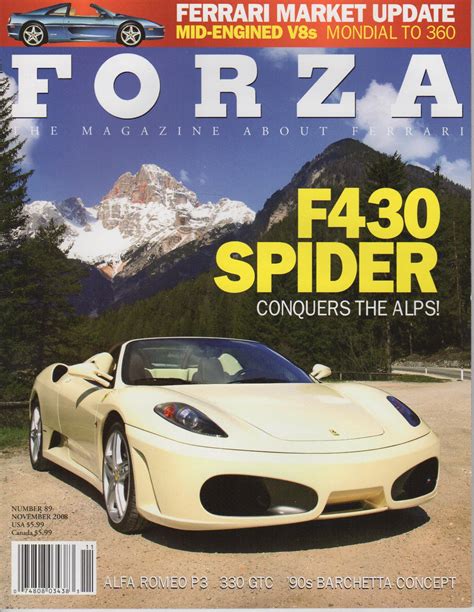Forza The Magazine About Ferrari 089 Albaco Collectibles