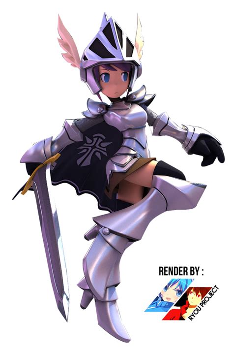 Lost Saga Iron Knight 3d Female Render 2 By Ryoutaruko On Deviantart