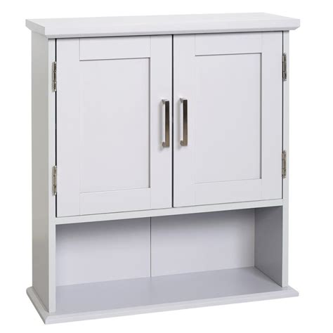 W wall cabinet with open shelf in white with 307 reviews. Glacier Bay Shaker Style 23 in. W Wall Cabinet with Open ...