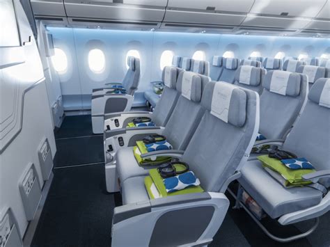 Finnair A350 Economy Class Cabin Economy Comfort Seat Row116