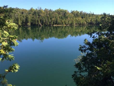 Hiking at crawford lake conservation area: The Stonehouse stained glass store/museum in ...