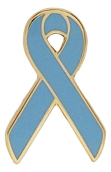 Light Blue Sky Blue Baby Awareness Support Ribbon Lapel Pin