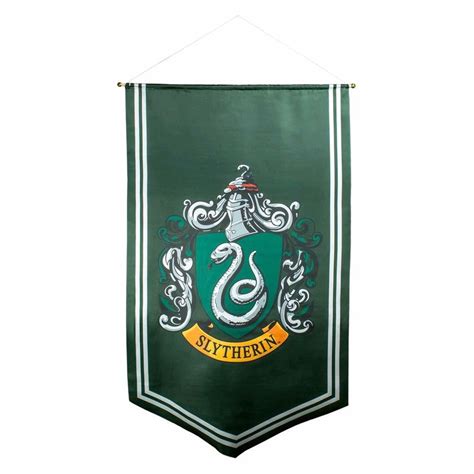Harry Potter Slytherin Satin Banner