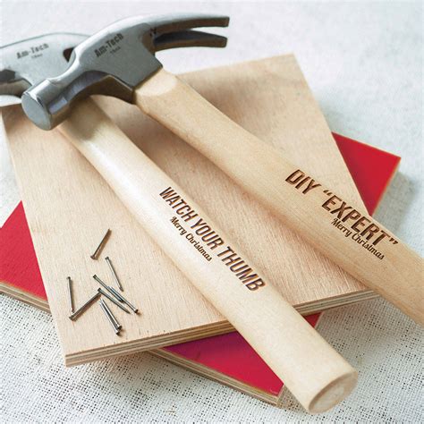Even if you struggle with gifting, finding that great present for dad all comes down to maybe you're looking for a sentimental, thoughtful gift for dad? personalised hammer by auntie mims | notonthehighstreet.com
