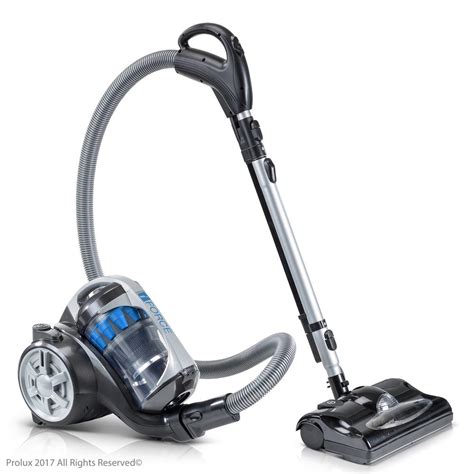 Prolux Bagless Canister Vacuum Cleaner With 2 Stage Hepa