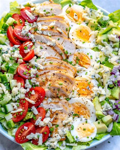 Grilled Chicken Cobb Salad Recipe Healthy Fitness Meals