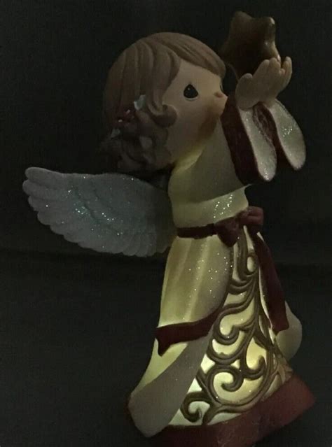 Precious Moments Angel The T Of Love With Star Led Lighted Figurine