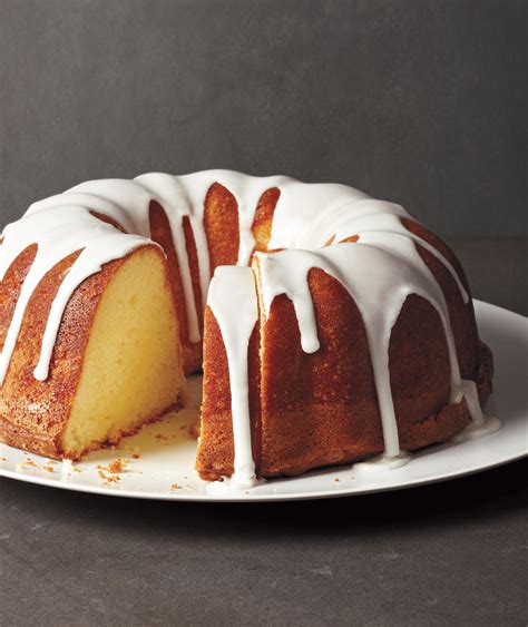 Vegan pound cake relies on both the flour and tofu to get the dense and light texture it needs. Glazed Lemon Pound Cake Recipe | Real Simple