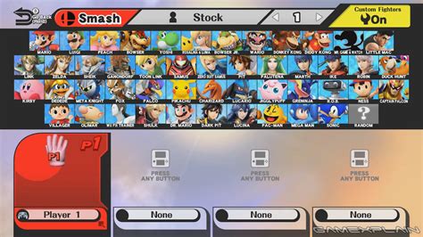 The Final Roster On The Wii U Smashbros