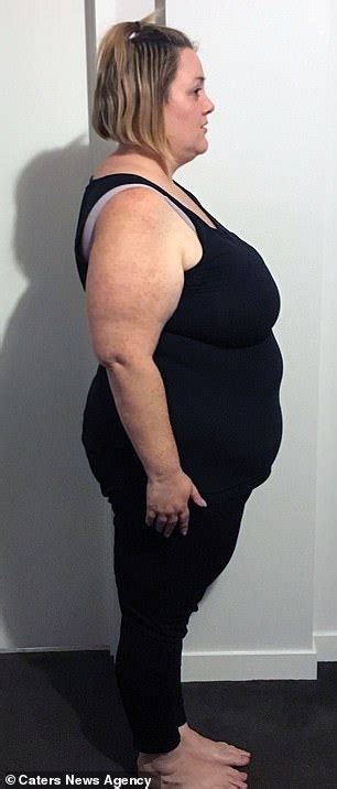 Morbidly Obese Woman Sheds Half Her Body Weight Daily Mail Online