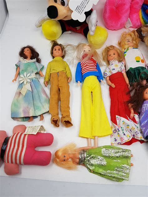 Lot Of Assorted Dolls And Stuffed Toys