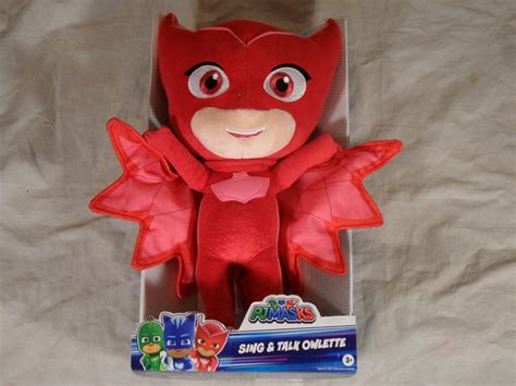 Buy New Pj Masks Sing Talk Plush Stuffed Soft Toy Doll Gecko Owlette