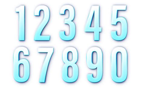 Numbers Pngs For Free Download