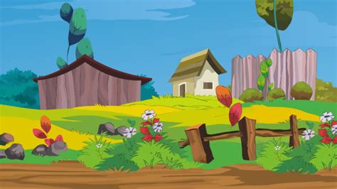 Draw 2d Vector Cartoon Backgrounds By Eleanimations