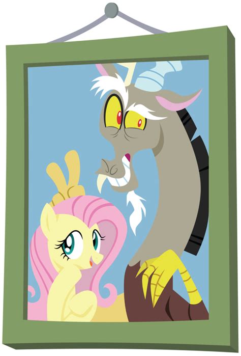 Fluttershy And Discord Photo Fluttercord My Little Pony Fotos Imagenes