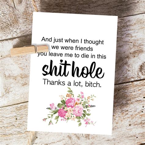 Coworker Leaving Farewell Goodbye Card Funny Going Away Gift Etsy
