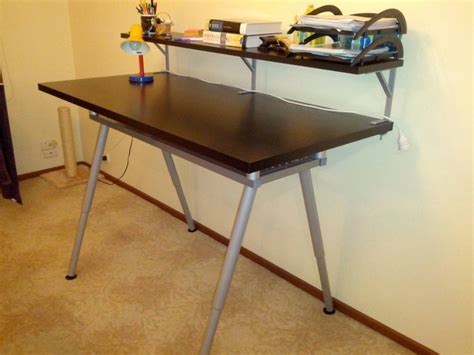 60 cm and max height: Ikea Galant Standing Desk - Home Furniture Design