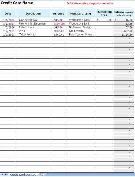 Financial activities are sometimes tracked using transaction numbers, especially in the case of something like a funds transfer. Credit Card Spending Tracker Excel Worksheet