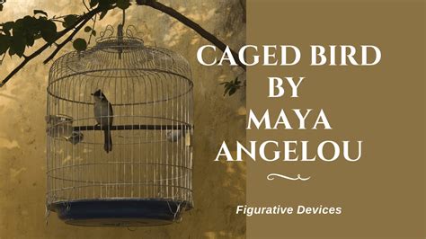 Caged Bird Figurative Devices By Maya Angelou Smartnib