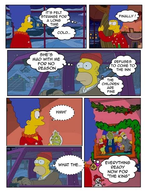 Post Christmas Comic Homer Simpson Itooneaxxx Marge Simpson The Simpsons