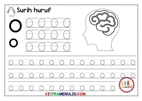Lembaran kerja bahasa melayu program pemulihan khas kementerian pelajaran malaysia lembaran kerja 105 kemahiran 30 : Lembaran Kerja Huruf O | KitPraMenulis