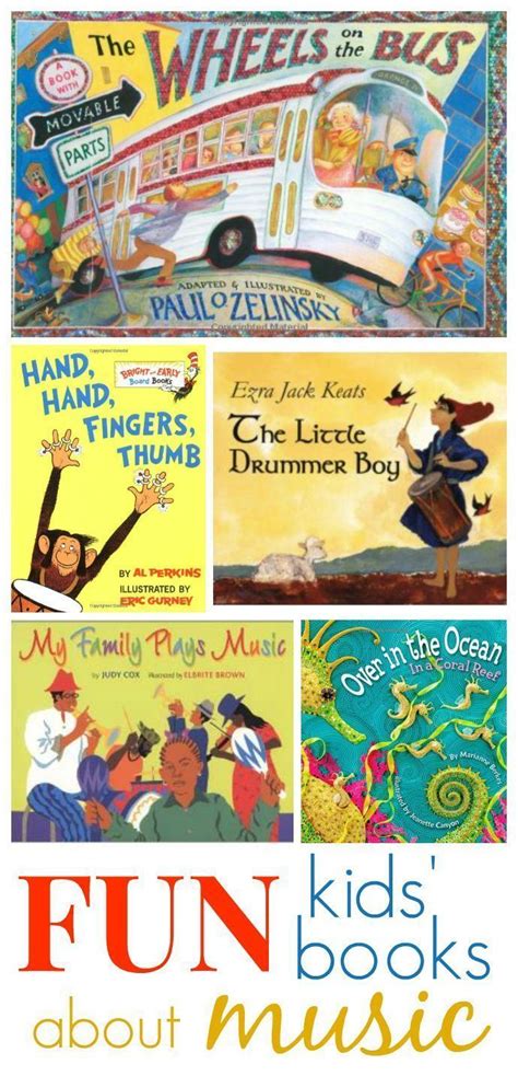 Fun Kids Books About Music Kindergarten Music Preschool Music Best