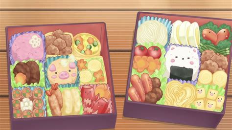 Bento Anime Kawaii Food Kawaii Anime Aesthetic Food Aesthetic Anime