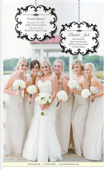 bridals by jodi has moved to their new location 823 st andrews blvd in west ashley go check