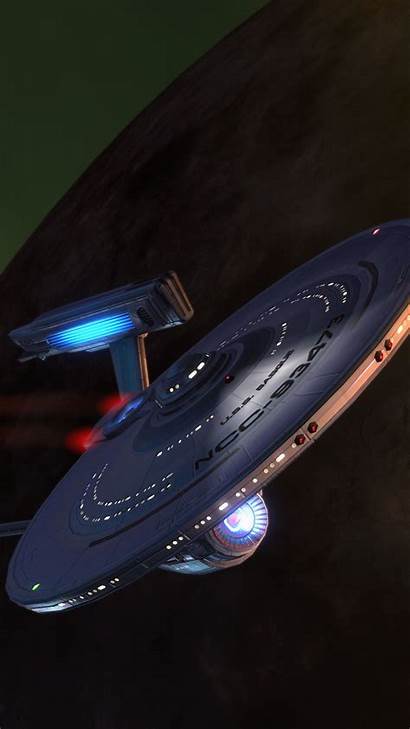 Trek Star Wallpapers Iphone Enterprise Sci Fi
