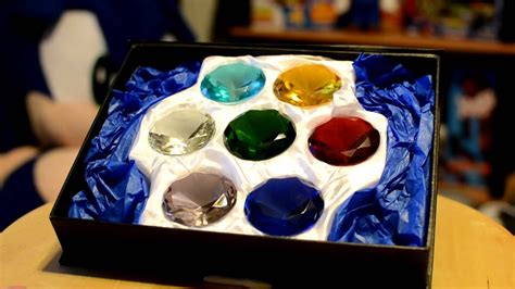 Sonics Real Life Chaos Emeralds Youtube