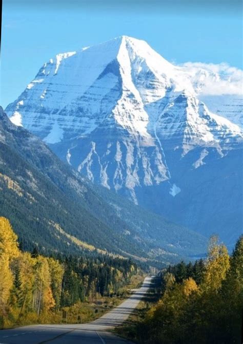 Mount Robson Alberta Canada West Coast Canada British Columbia