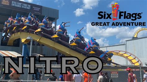 Nitro Hyper Coaster Six Flags Great Adventure Youtube