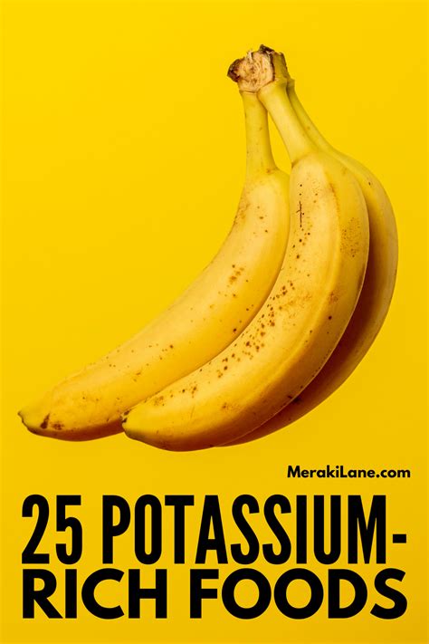 Potassium Deficiency 101 25 Potassium Rich Foods To Try Potassium