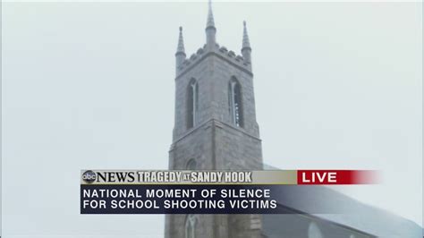 National Moment Of Silence For Sandy Hook Victims Youtube