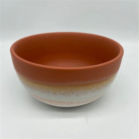 Ceramic Bowl With Reactive Glaze The Apple Orchard