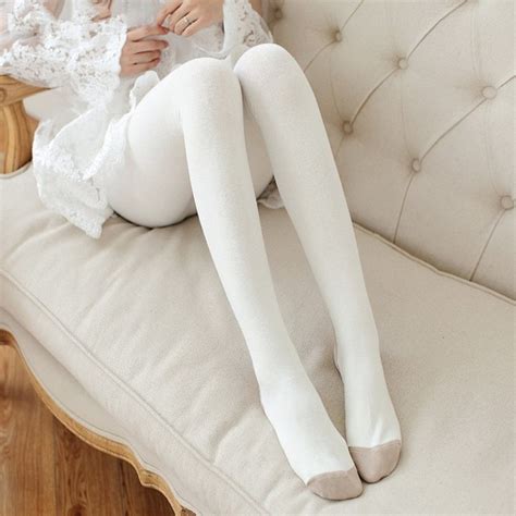 Buy Autumn Winter Women Sexy Cotton Tights Solid High