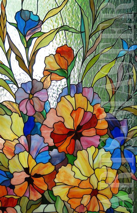 Glassartsculpturepaintings Post 3727050042 Stained Glass Flowers Glass Art Projects Painting