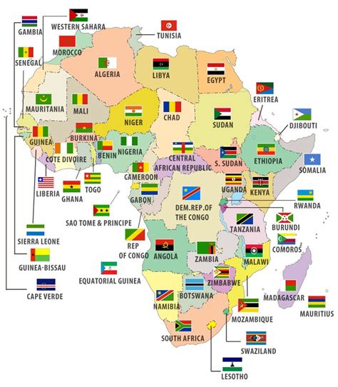 Africa A Continent Of 54 Countries Mode And Africa