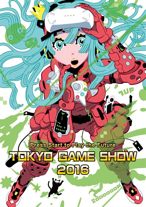 Tokyo Game Show Unveils Official Visuals And Logo For 2016 Show