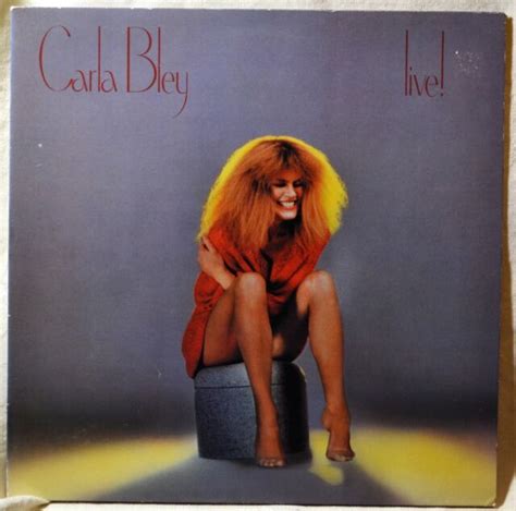 Carla Bley Band Live Jazz Lp Nm Vinyl Song Sung Long Blunt Object Cheesecake Ebay