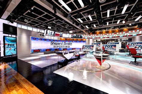 Fox News Studio H Broadcast Set Design Gallery