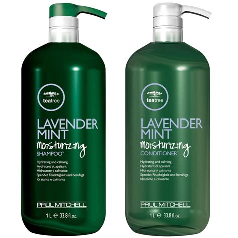 No waves, no curls, no coil, nothing but sprouts. Paul Mitchell Lavender Mint Litre Duo (Shampoo and ...