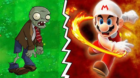 Mario Vs Plants Vs Zombies Youtube