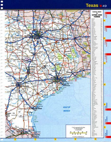 Maps Of Texas State With Highways Roads Cities Counties Satellite